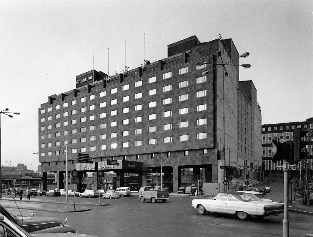 Sheraton, öppningsåret 1971.