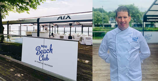 Novi Beach Club öppnade i slutet av maj.