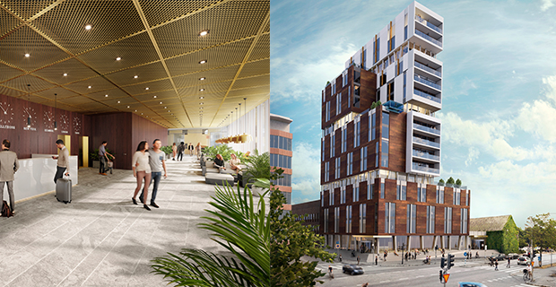 Kommunhus kombinerat med en hotell- och konferensanläggning ska byggas i Trelleborg.
