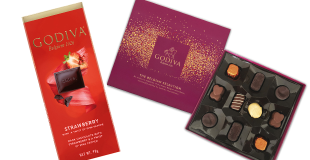 Godiva lanserar två chokladnyheter