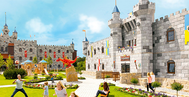 Hotellrum med riddare, trollkarlar och prinsessor kommer att stå färdigt på Legoland 2019.