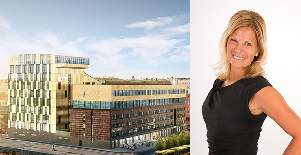 Malin Selberg  hotelldirektör på Elites stora satsning i Uppsala