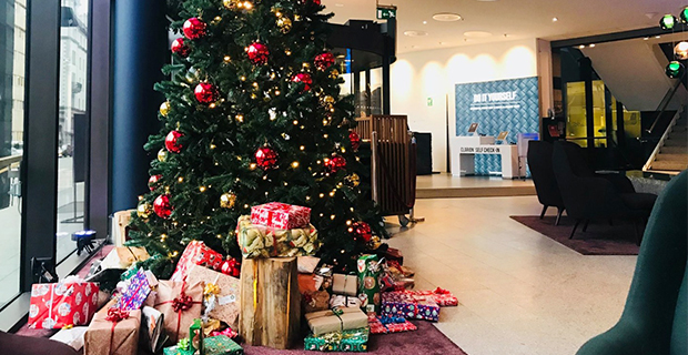 Nordic Choice hotel tar emot julklappar även i år