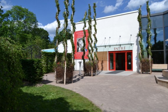 Utställningspaviljongen på Astrid Lindgren i Näs. Foto: Anneli Karlsson