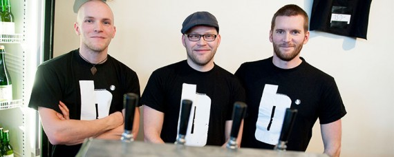 Från vänster André, Fredrik och Christian   Fotograf: Robert Helberg