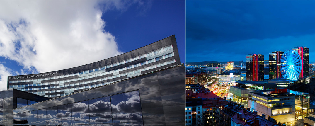 Clarion Hotel Arlanda och Upper House två av Sveriges bästa hotell.